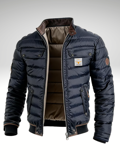 VELLARI | Giacca Vintage con Collo Montante