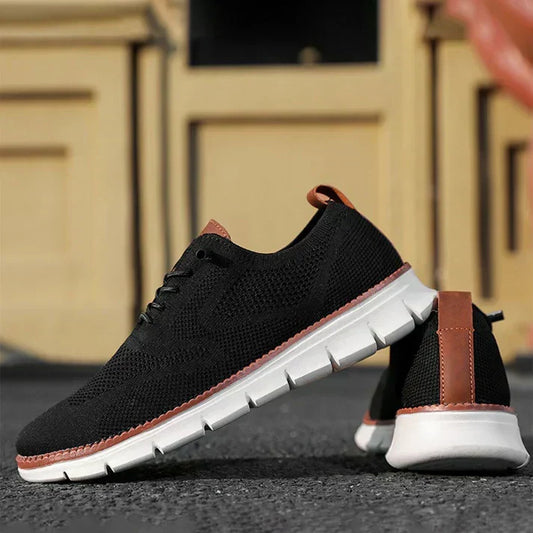 Stefano | Sneakers Slip-On in Mesh Traspirante di Alta Qualità