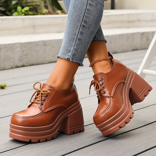 VELLARI - Scarpe Richelieu in Stile Rètro con Supporto Ortopedico