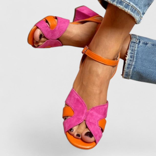 VELLARI | Scarpe Eleganti con Tacco Bilanciato e Soletta Imbottita