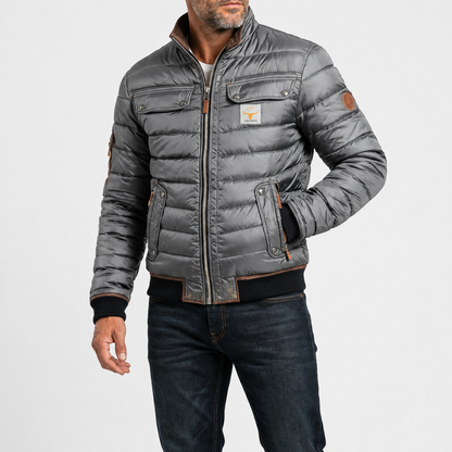 VELLARI | Giacca Vintage con Collo Montante