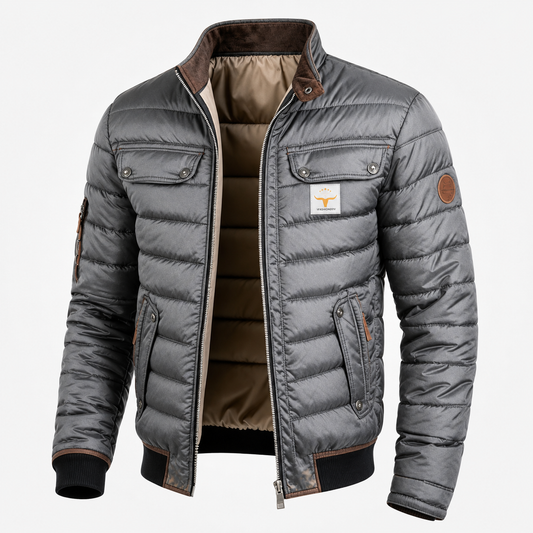 VELLARI | Giacca Vintage con Collo Montante