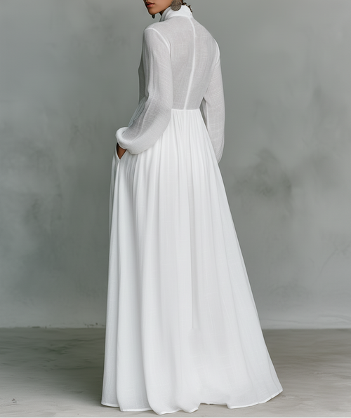 Amelia | Effortless Button-Front Maxi Dress