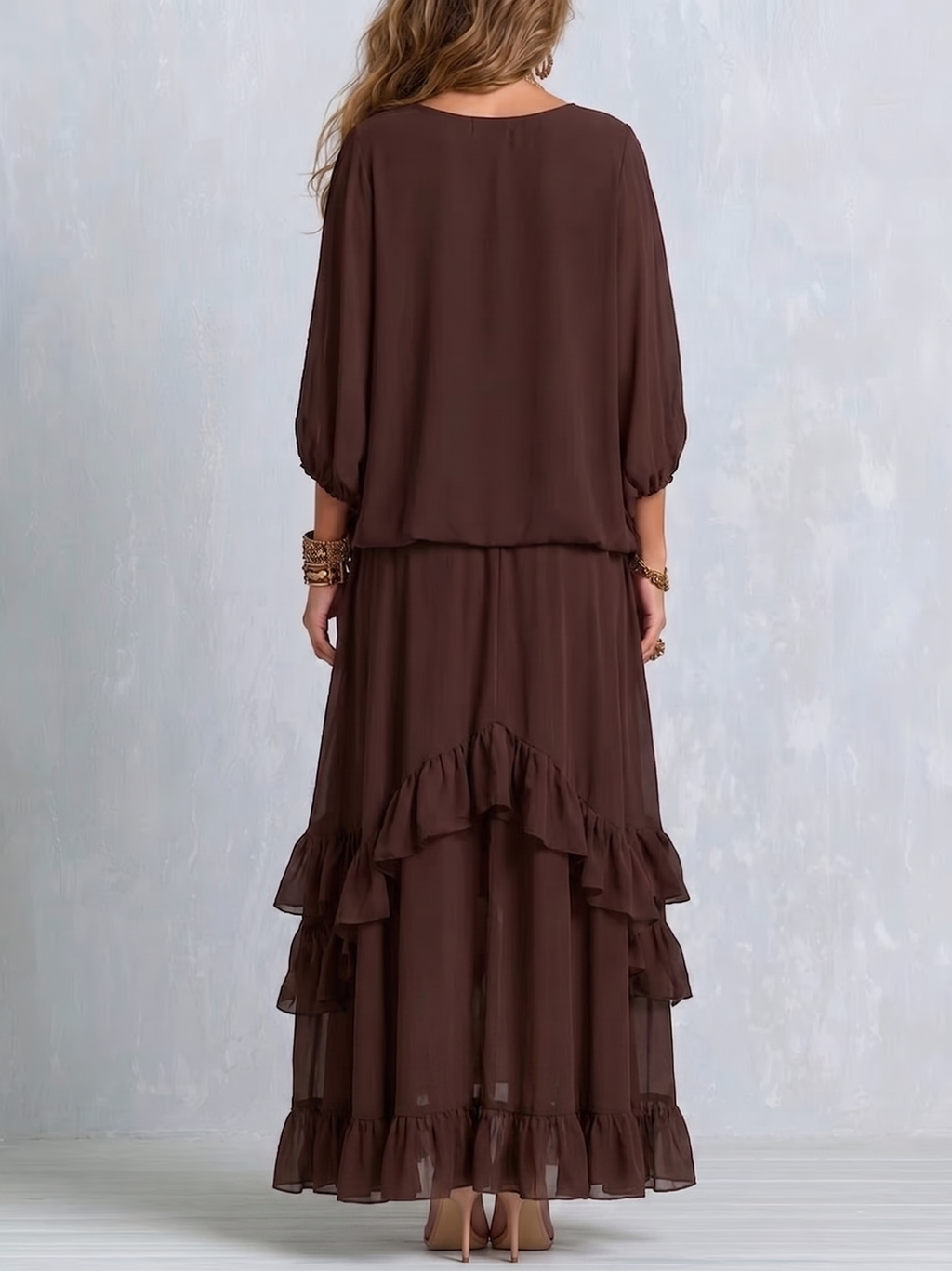 Harper | Airy Bohemian Chiffon Set