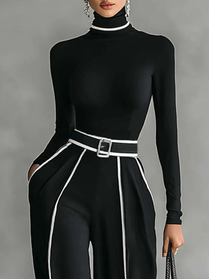 Lauren | Polished Contrast Waist Set