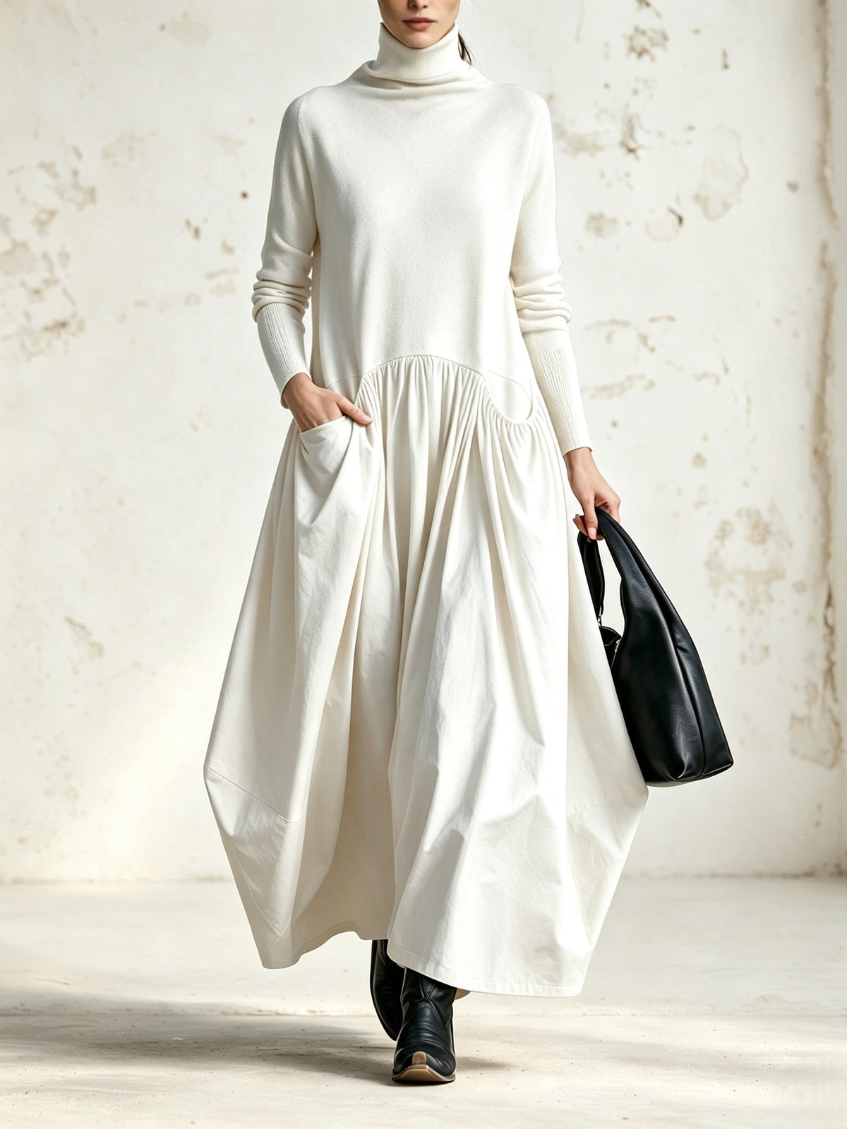 VELLARI | Abito Lungo Elegante e Traspirante