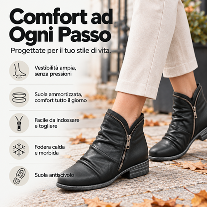VELLARI | Stivaletti Flessibili con Suola Ammortizzata
