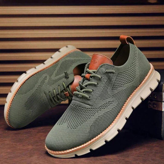 Stefano | Sneakers Slip-On in Mesh Traspirante di Alta Qualità