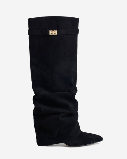 VELLARI | Stivali in Camoscio dal Fascino Mediterraneo