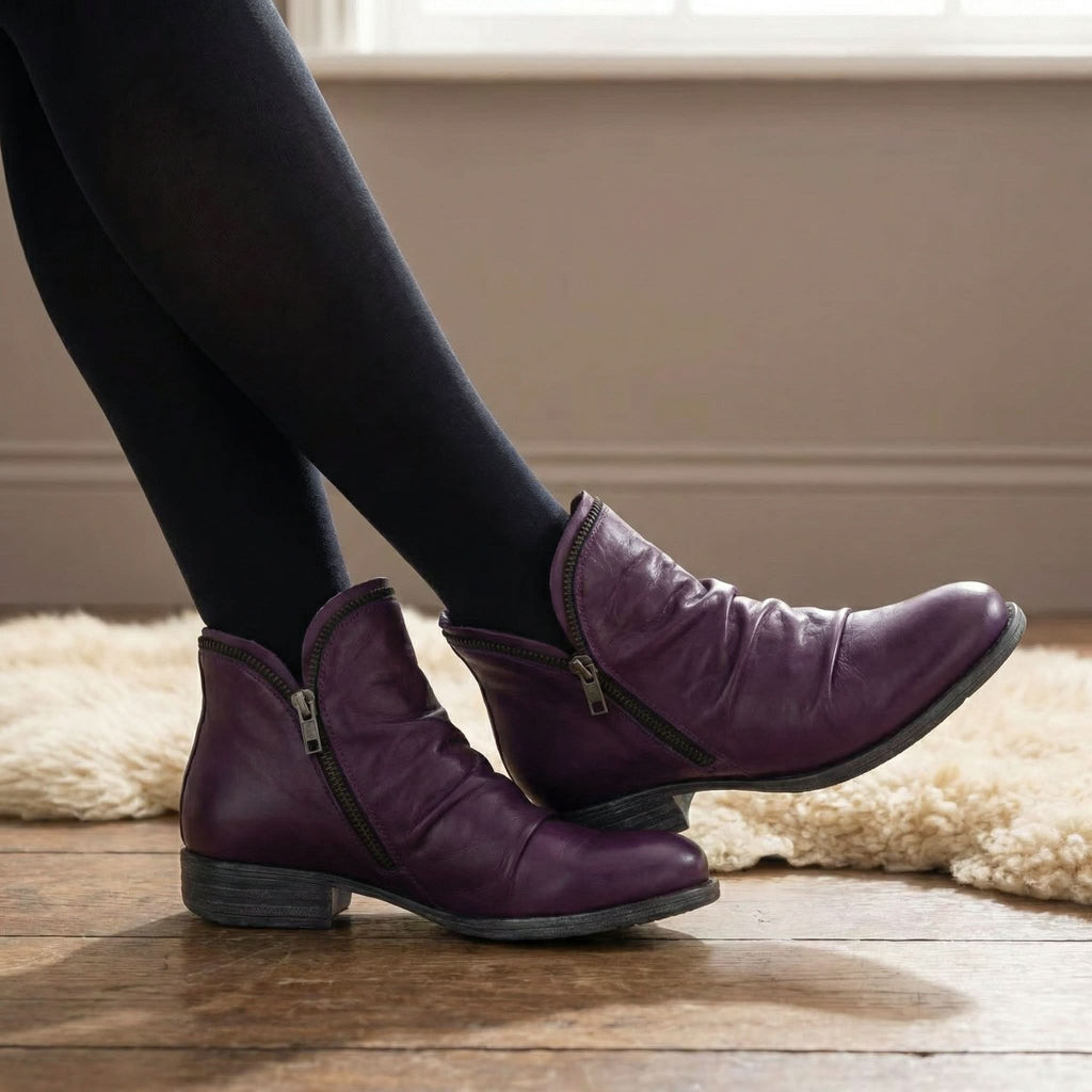 Sofia | Stivaletti in Pelle dal Comfort Elegante