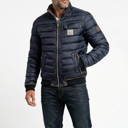 VELLARI | Giacca Vintage con Collo Montante