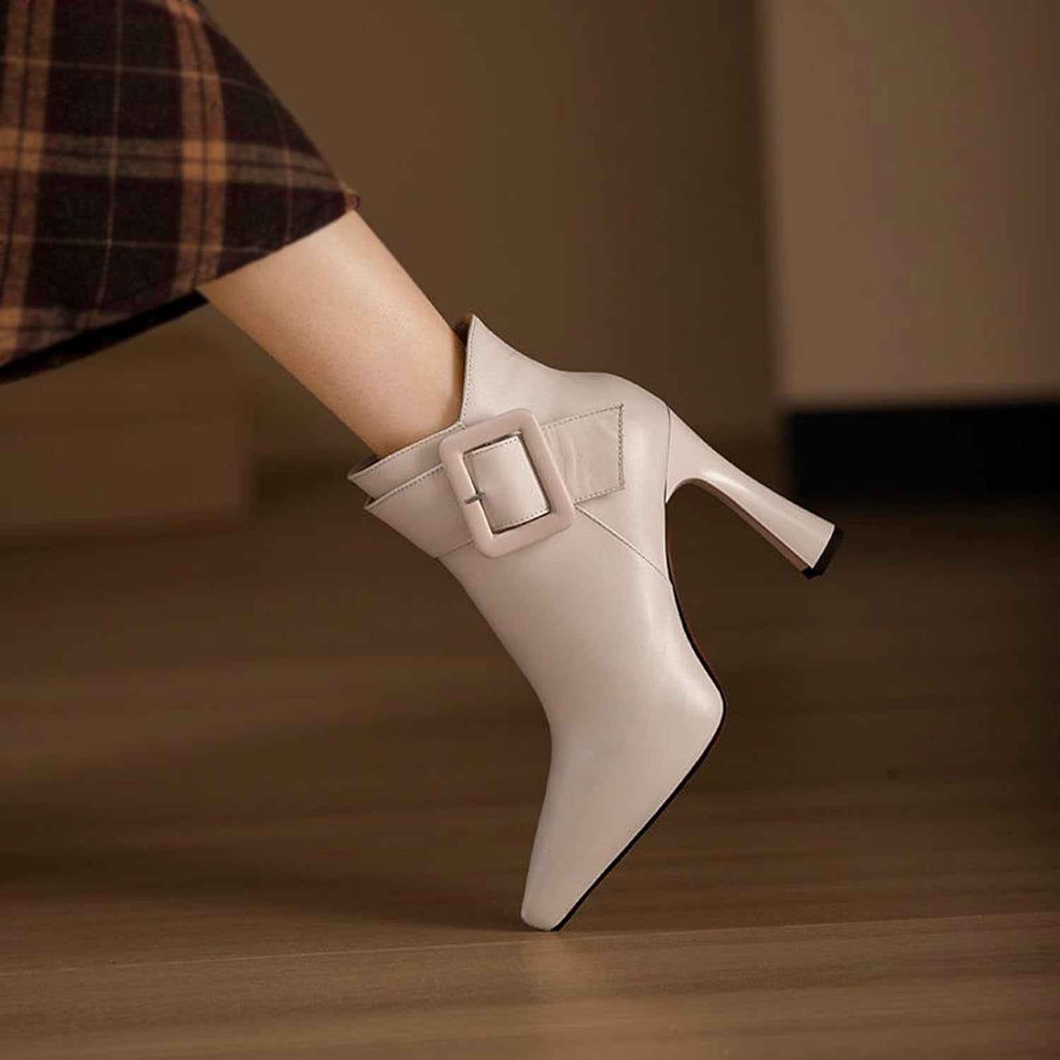 Peyton | Sculptural Heeled Ankle Boots